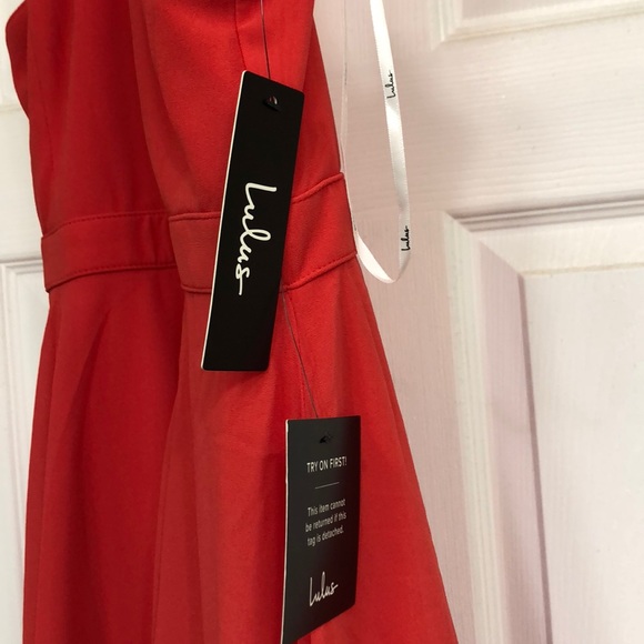 coral lulu’s dress - Picture 3 of 5